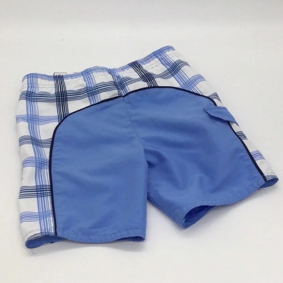 OP Boys Swim Trunks Carolina Blue with pocket size 3T - Picture 5 of 5
